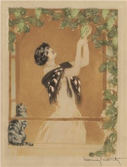 The seasons-Autumn - Louis Icart