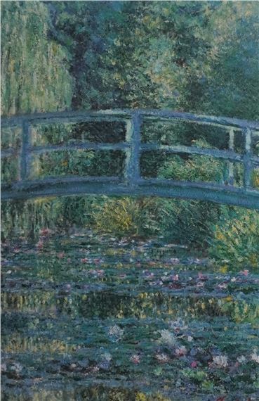 The Japanese Footbridge - Claude Monet