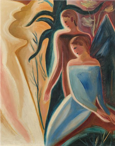 Gestade by Willi Baumeister, 1913