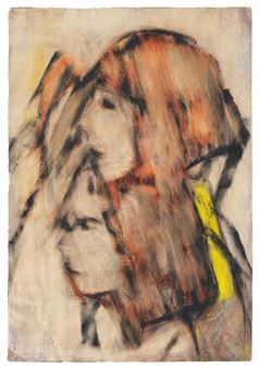 Zwei Kinder im Profil (Kinderköpfe