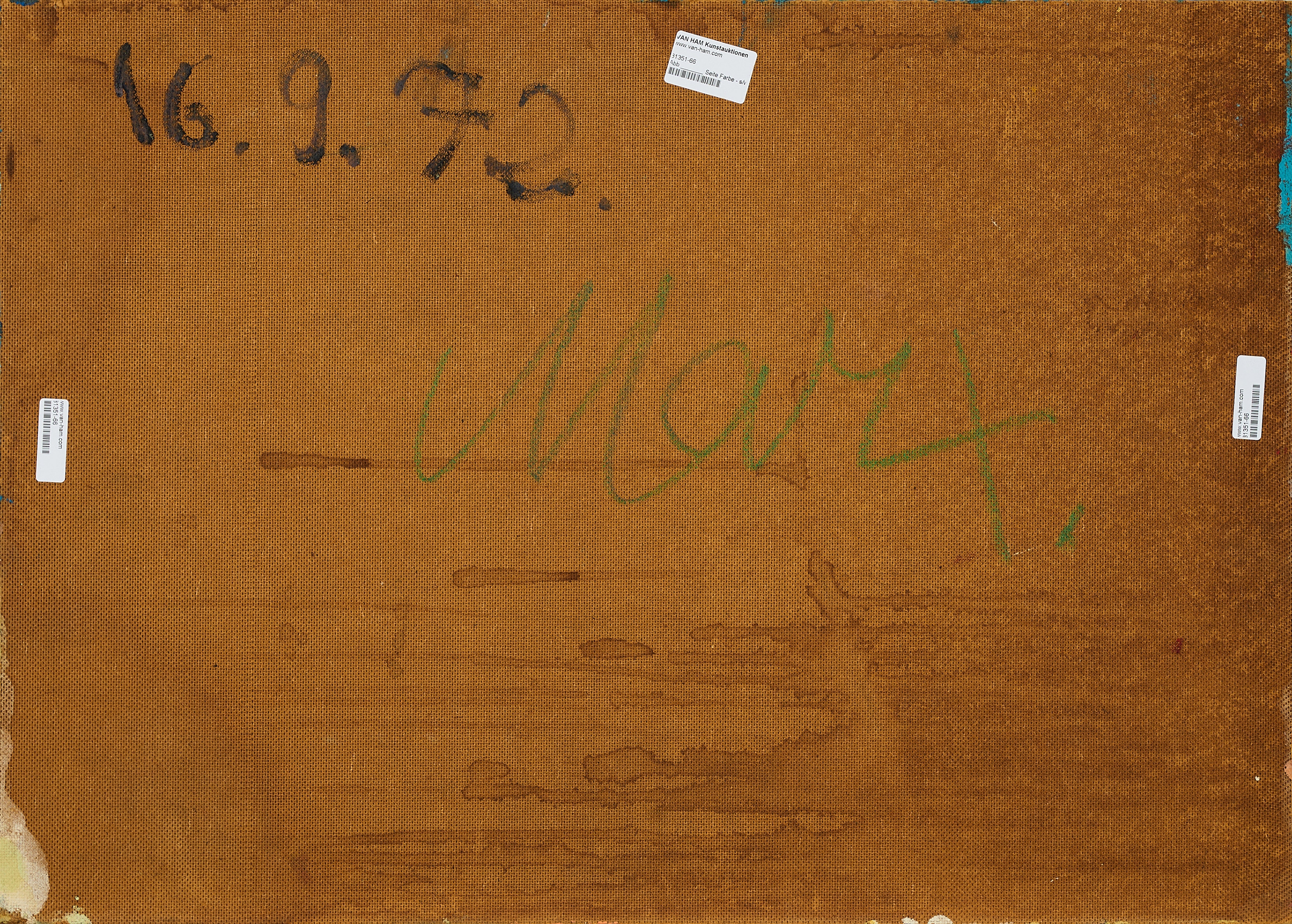 Artwork by Karl Marx, Untitled, Made of Oil On Fibre