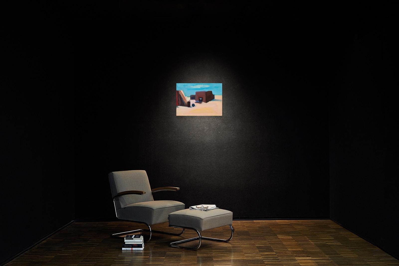 Artwork by Karl Marx, Untitled, Made of Oil On Fibre