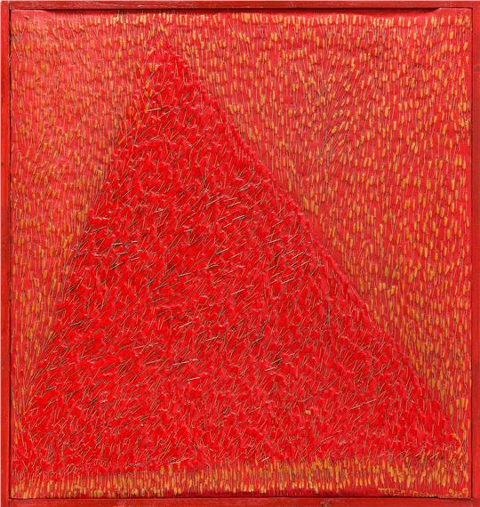 Teresa Tyszkiewicz | Triangle Rouge No. 2 (2009) | MutualArt
