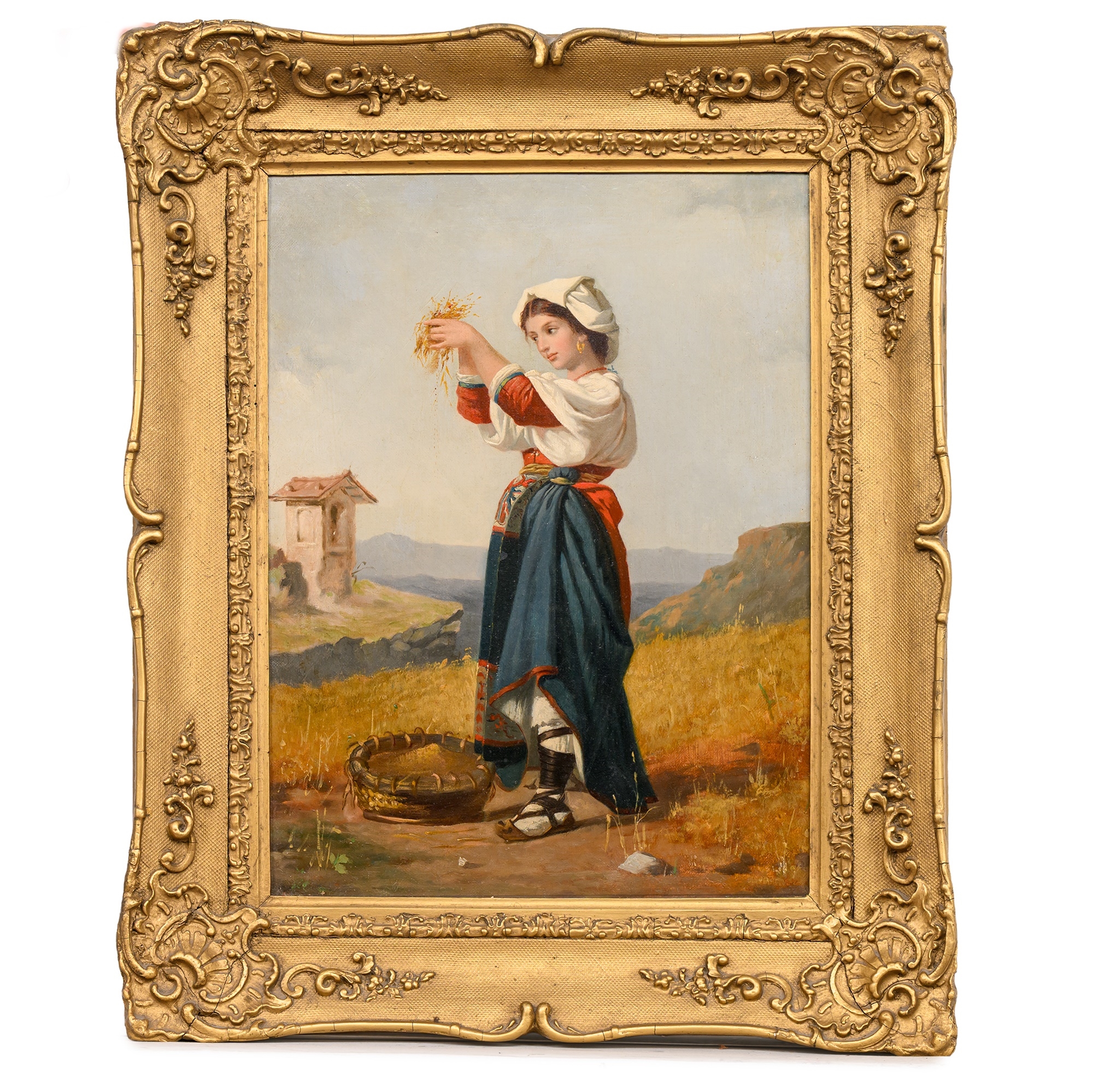 Giuseppe Mazzolini | SEPARATING THE CORN | MutualArt