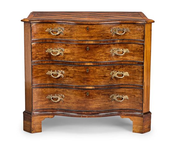 Ince and Mayhew | A George III serpentine dressing commode (1770 - 1775 ...