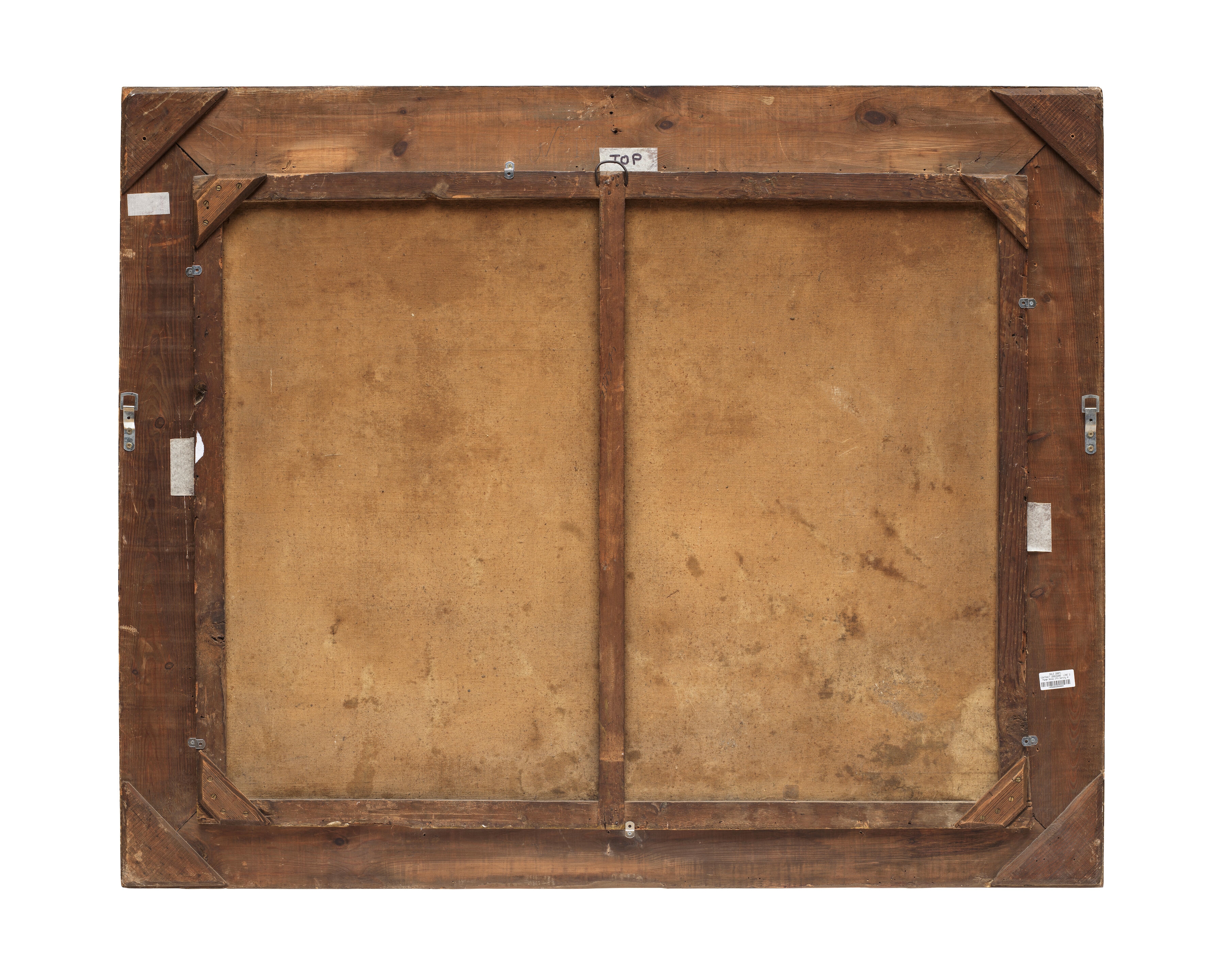 Artwork by Flemish School, 17th Century, An Allegory of the month of January with the Triumph of Janus; and An Allegory of the month of March with the Triumph of Minerva (2, Made of a pair, oil on canvas