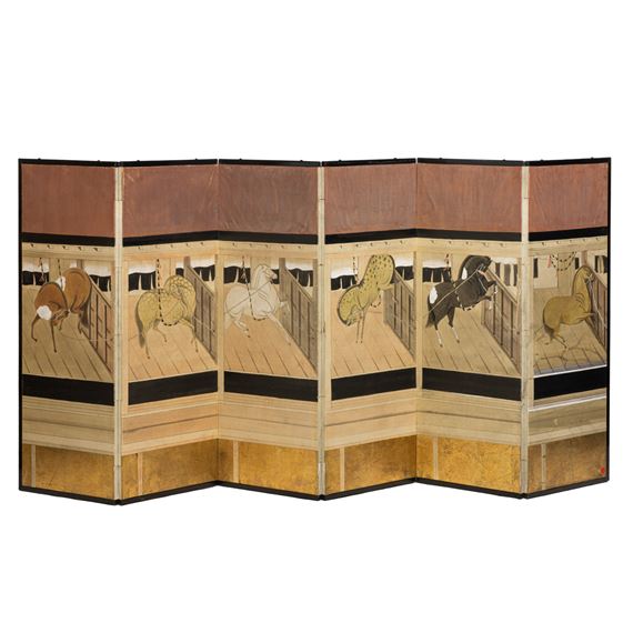 Korean Folding Screen Printable