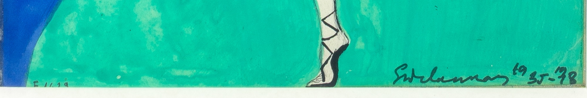 Artwork by Sonia Delaunay, Untitled, Made of Watercolor And Gouache On Paper