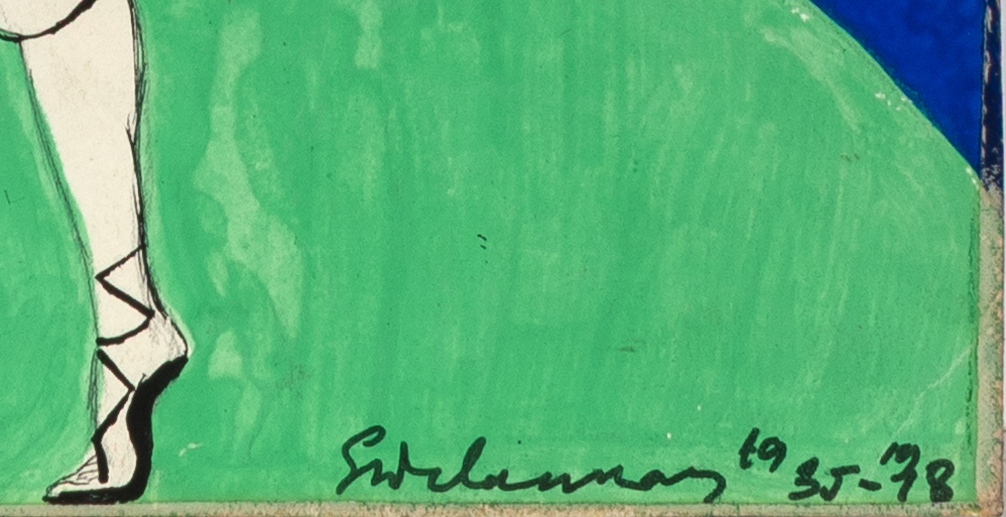 Artwork by Sonia Delaunay, Untitled, Made of Watercolor And Gouache On Paper