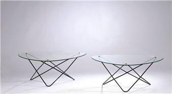 Pair of "Jasmin" tables