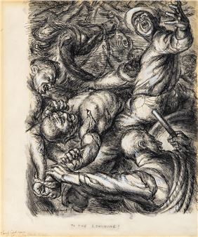 To the Lynching - Paul Cadmus