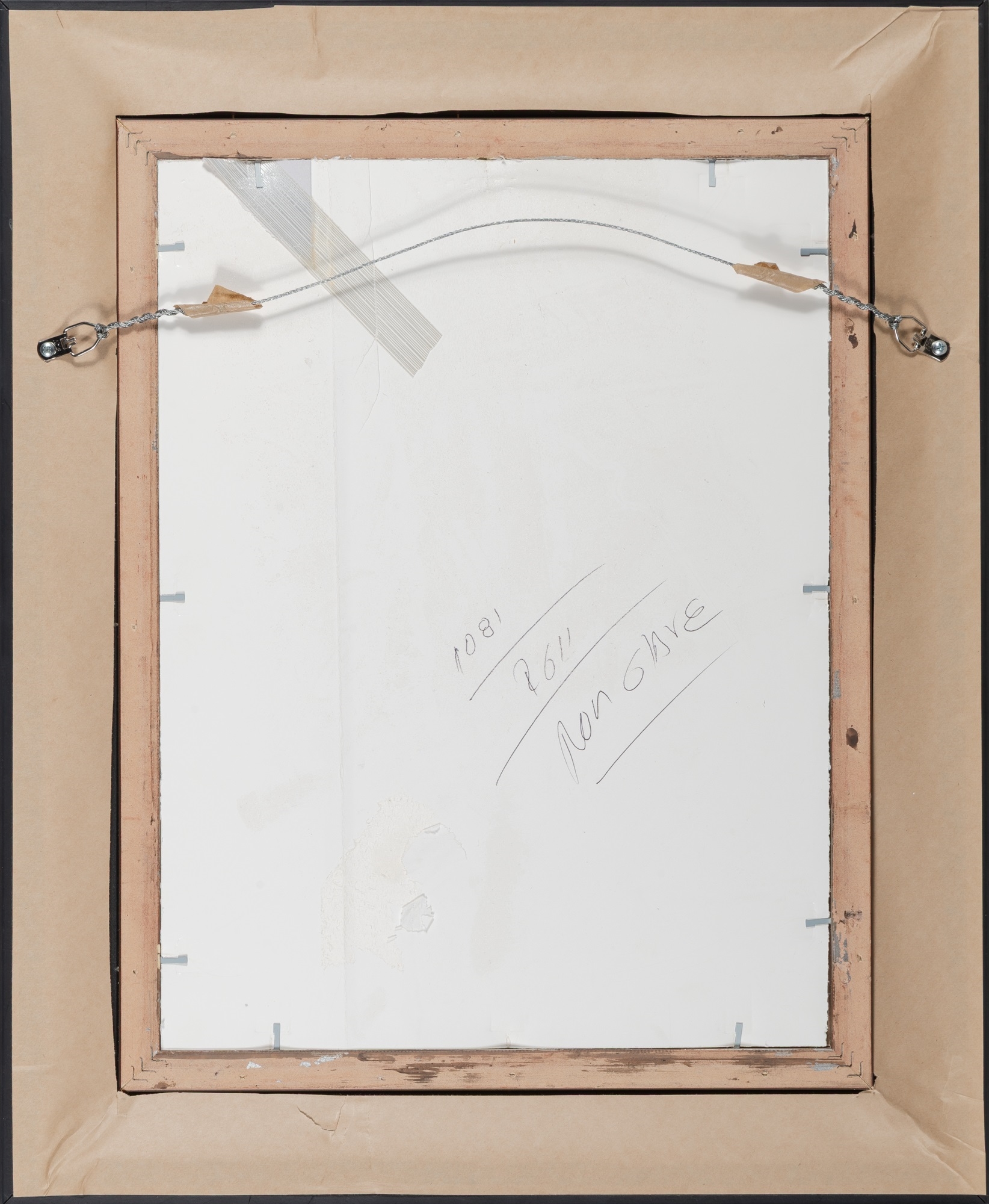 Artwork by Fernando Botero, Cavallerizza, Made of Watercolor And Graphite On Paper