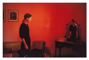 Suzanne with Mona Lisa, Mexico City, 1981