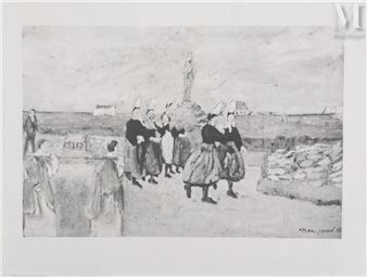 La procession de la Vierge