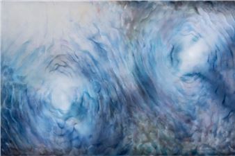 Oliver Beer: Three Nymphéas - Almine Rech, Shanghai