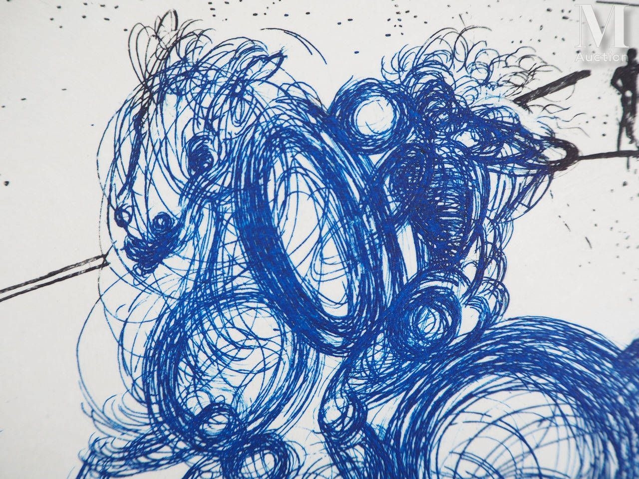 Salvador Dalí | The blue riders | MutualArt
