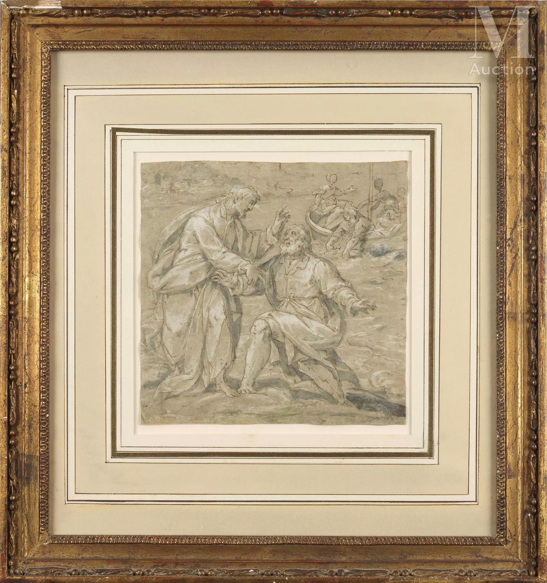Giovanni Mauro della Rovere | La vocation de saint Pierre ou la pêche ...
