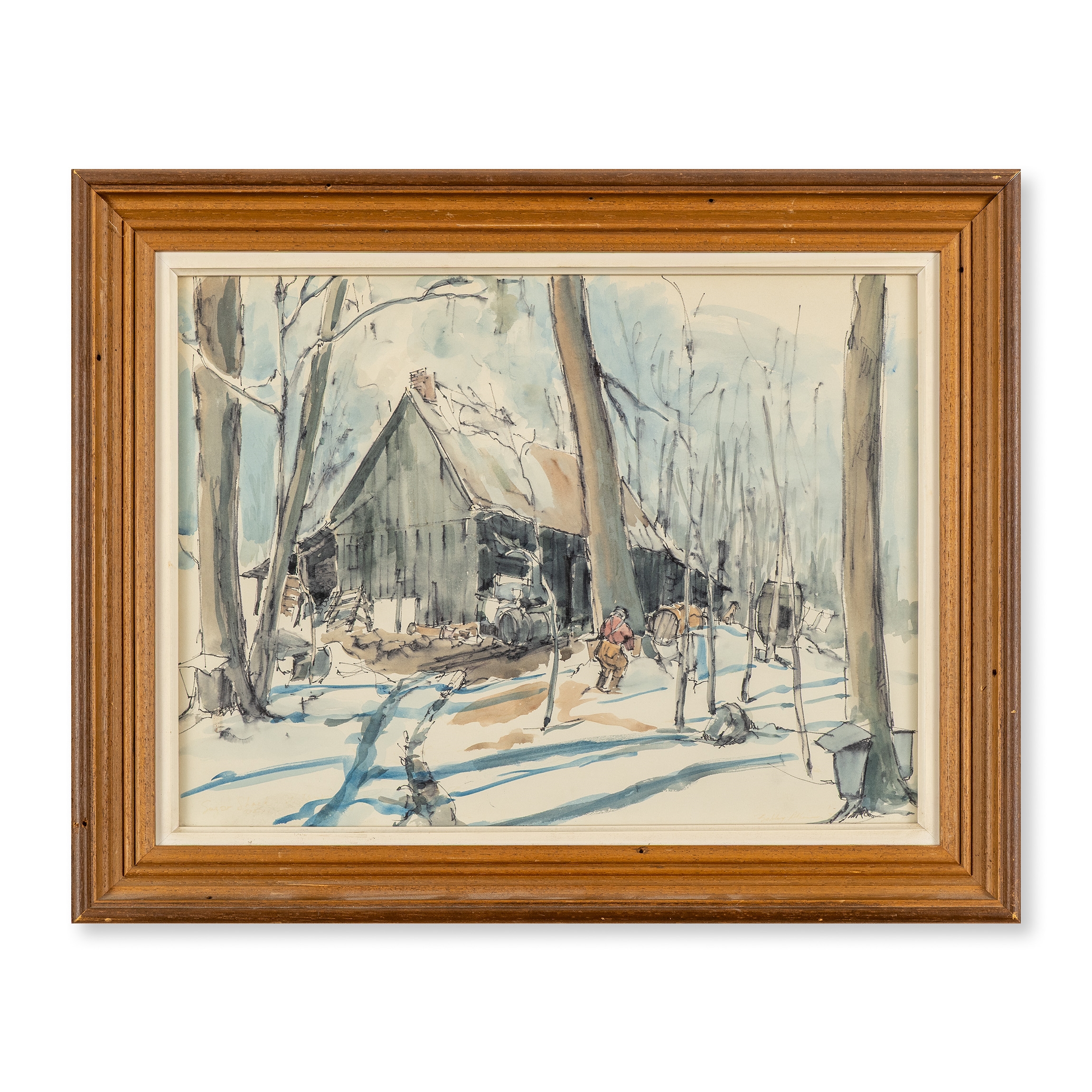 Bobby Atkinson | Untitled - Maple Tree Scene | MutualArt