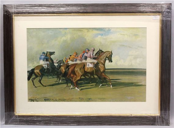 Under Starter's Orders, New Market - Sir Alfred James Munnings