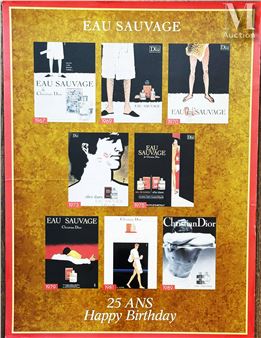 Eau Sauvage 25 ans Happy Birthday - René Gruau