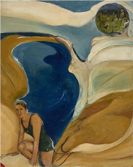 Portrait of Dawn Fraser - Garry Shead