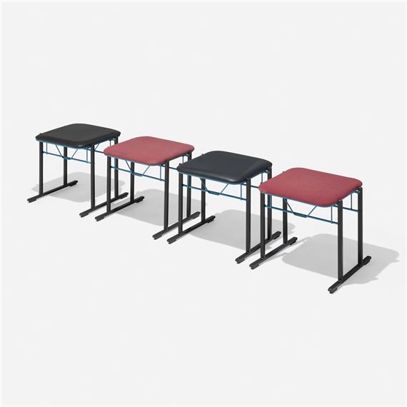 A500 stools, set of four by Yrjö Kukkapuro, 1985