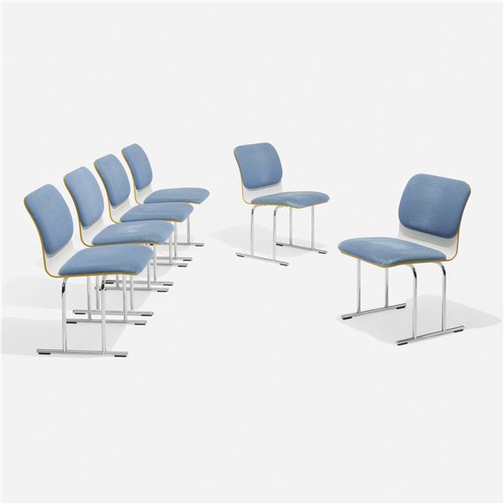 Dining chairs, set of six by Yrjö Kukkapuro, c. 1980