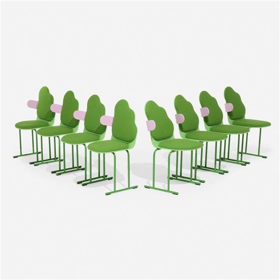 Pilvi (Cloud) chairs, set of eight