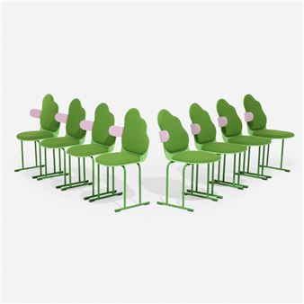 Pilvi (Cloud) chairs, set of eight