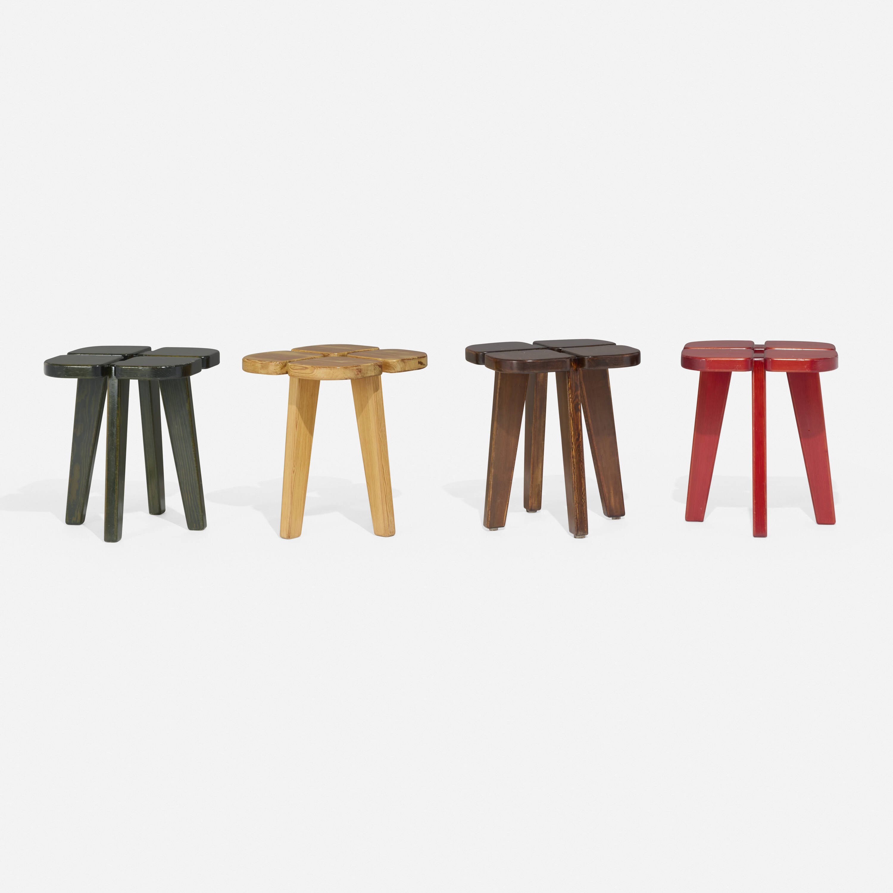Rauni Peippo | Apila stools, set of four (1965) | MutualArt