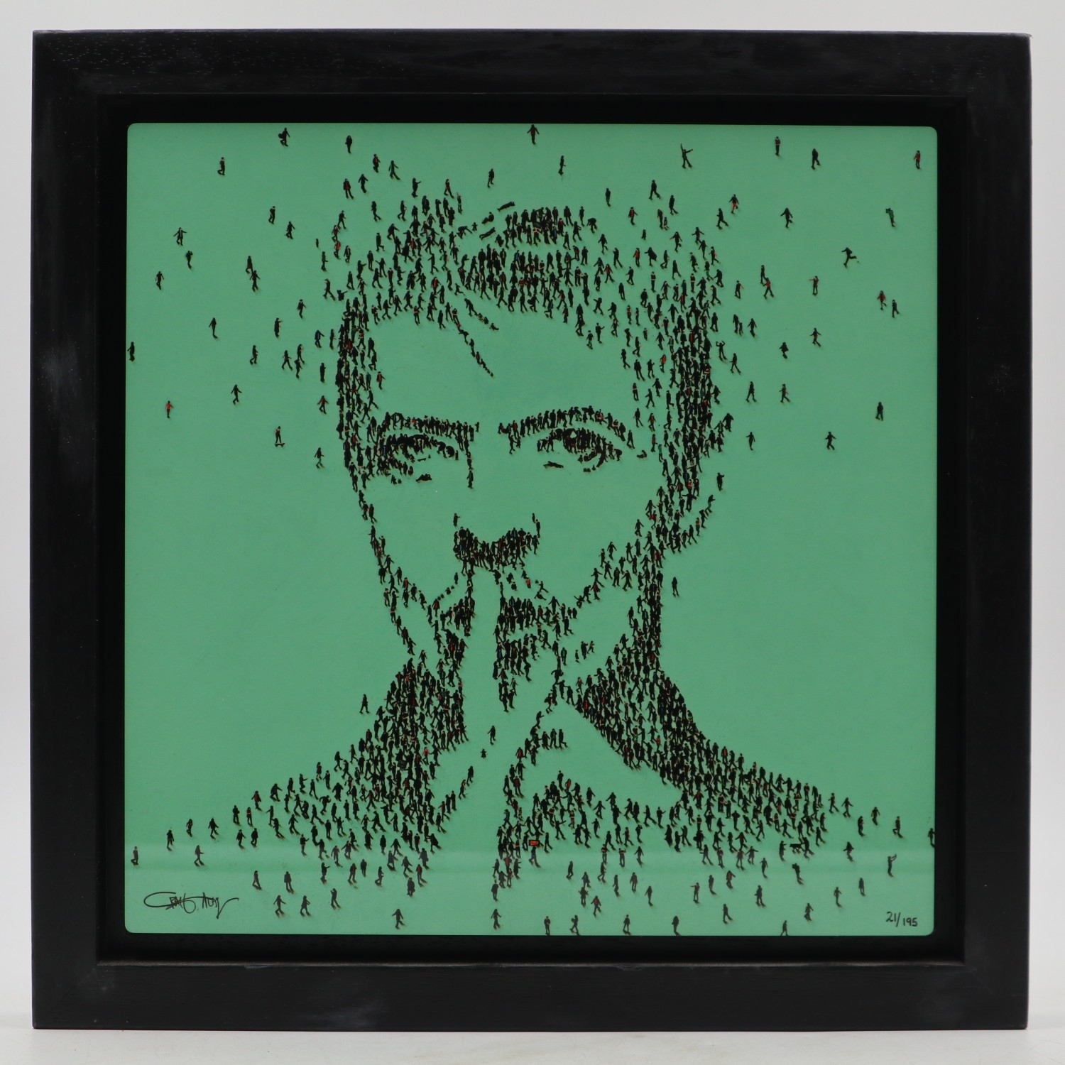 Artwork by Craig Alan, Hero, Made of Dye Sublimation On Aluminium