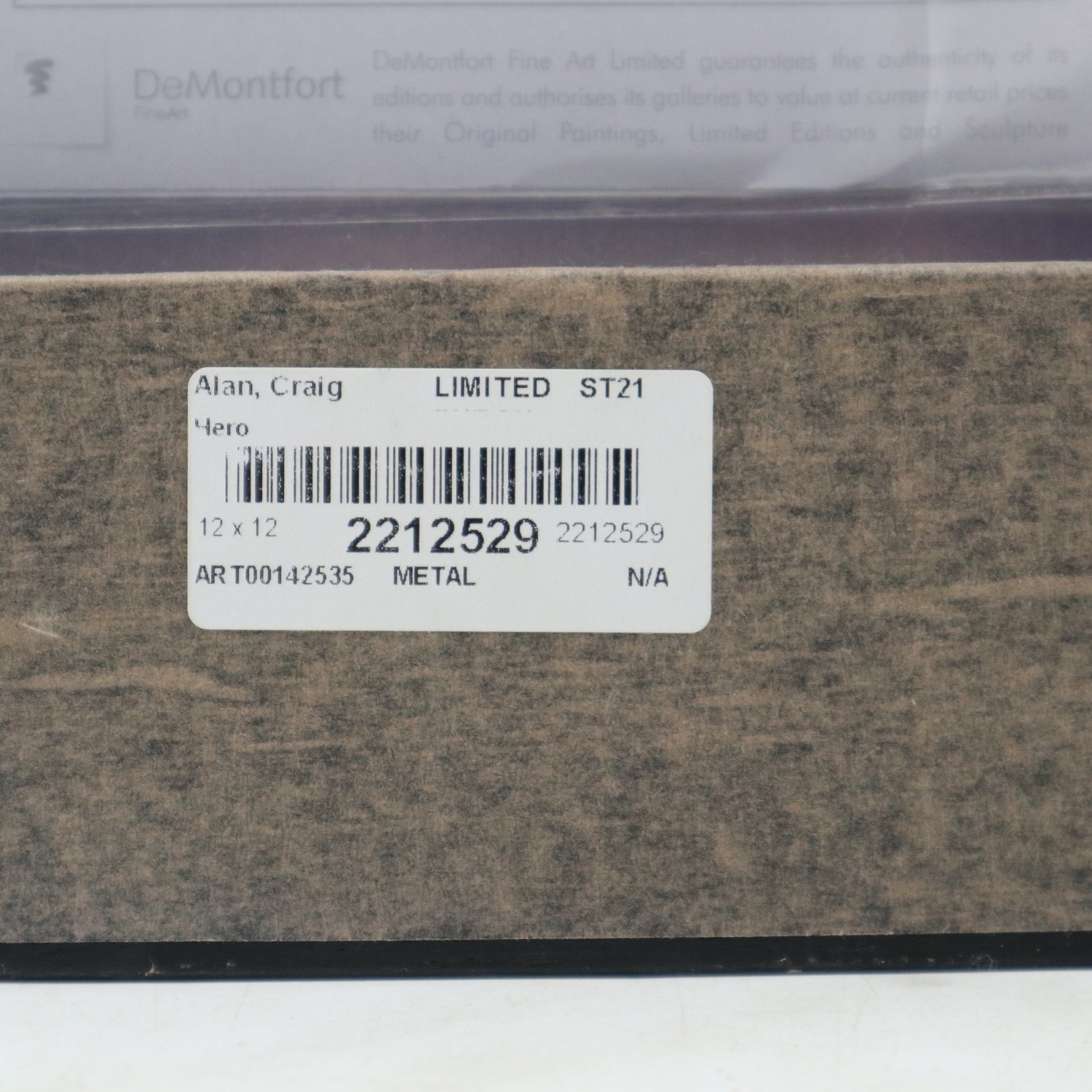 Artwork by Craig Alan, Hero, Made of Dye Sublimation On Aluminium