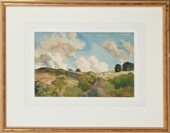 HILLY LANDSCAPE - Douglas Robert Dundas