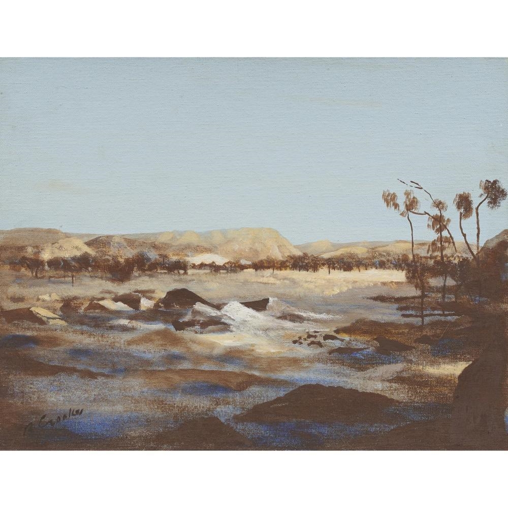 Artwork by Ray Crooke, Untitled, Made of Oil On Canvas On Board