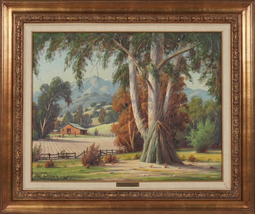 Artwork by Paul Grimm, California Vista, Made of Oil On Canvas