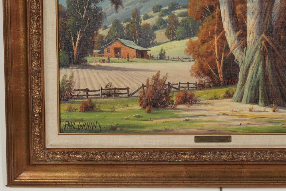 Artwork by Paul Grimm, California Vista, Made of Oil On Canvas