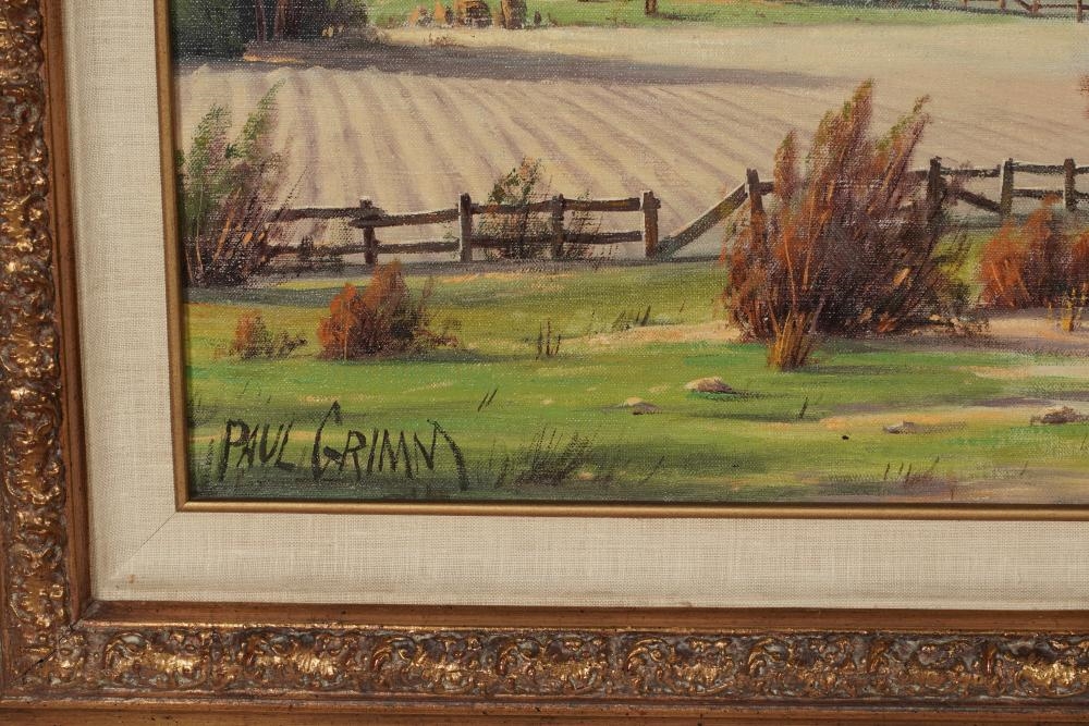 Artwork by Paul Grimm, California Vista, Made of Oil On Canvas