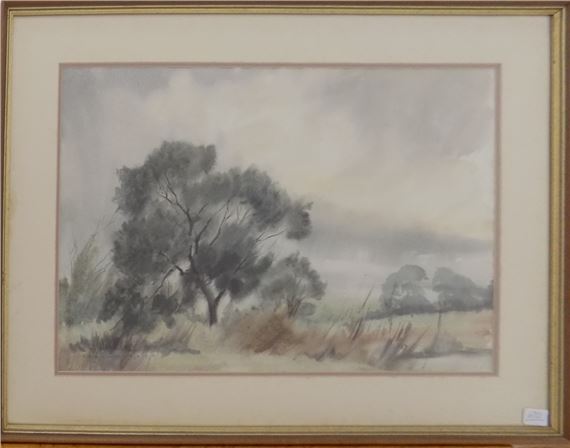 Stormy Clouds II by Rowena Bush