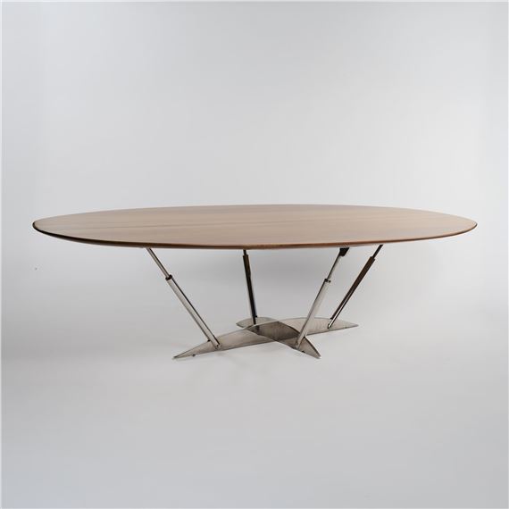 Gert M. Weber | Large dining table 'Stützen und Streben (2000) | MutualArt