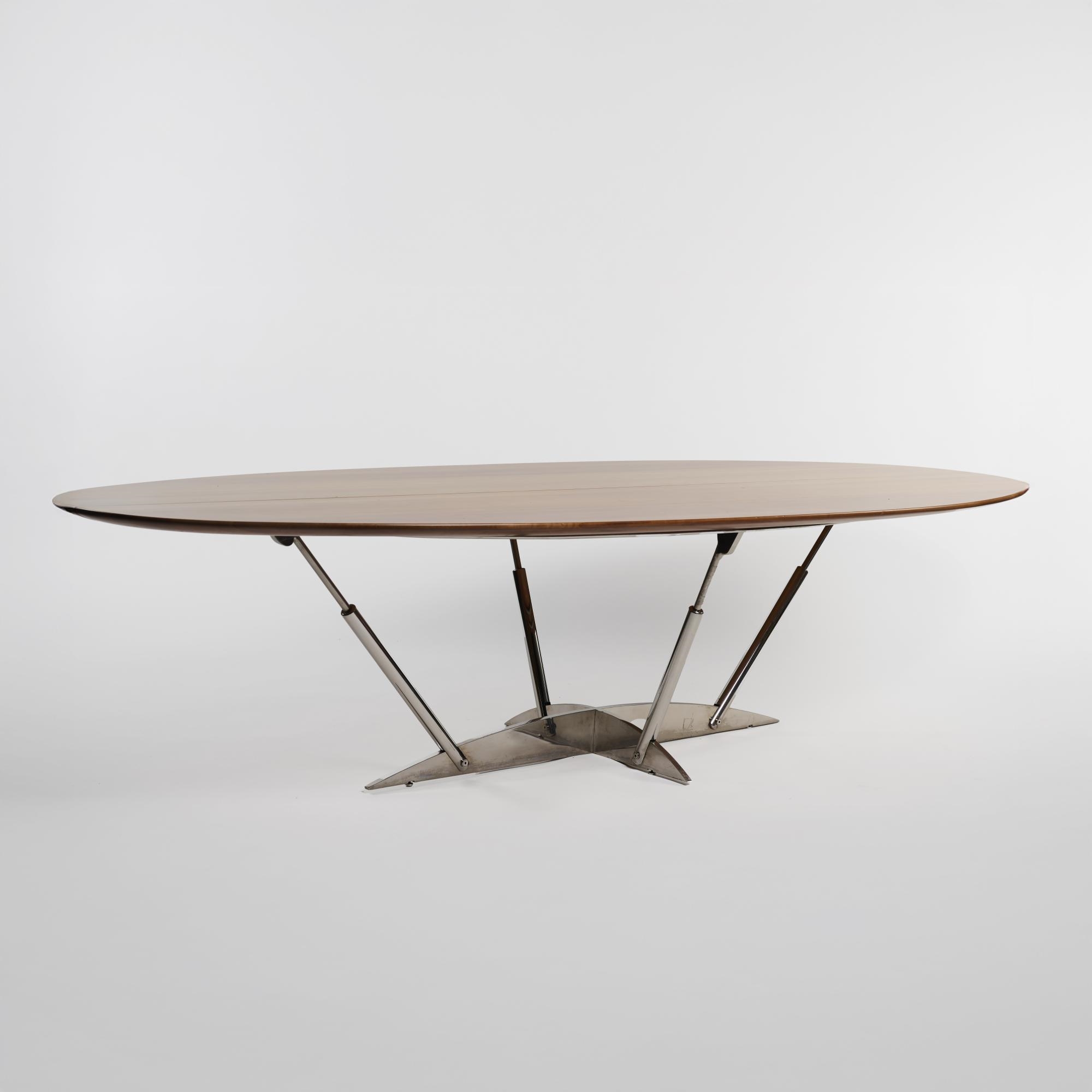 Gert M. Weber | Large dining table 'Stützen und Streben (2000) | MutualArt