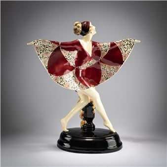 Dancer in a butterfly costume