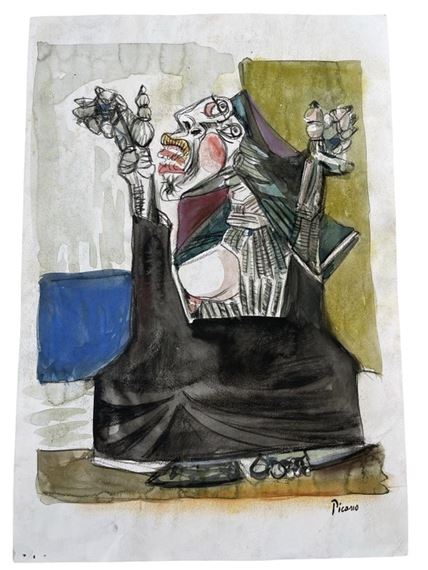 Pablo Picasso | The Imploring | MutualArt