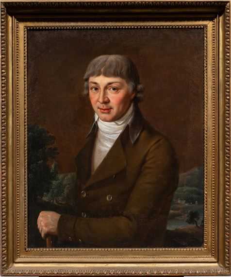 Portrait of a Gentleman by Continental School, 19th Century, 19th century