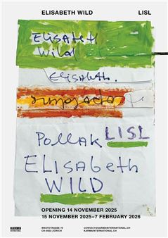 Elisabeth Wild: Lisl - Karma International, Zurich