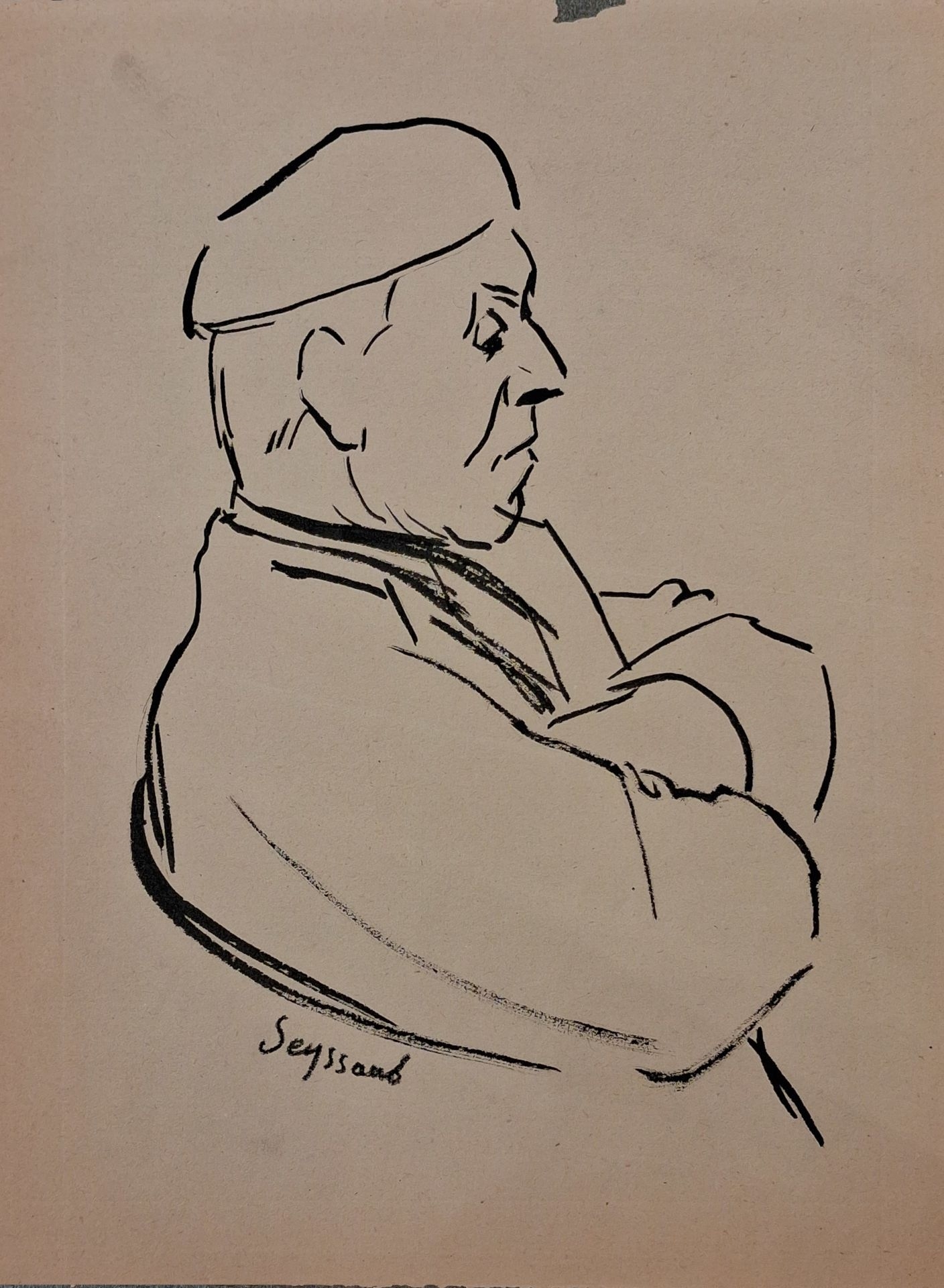 René Auguste Seyssaud | Waiting Ink | MutualArt
