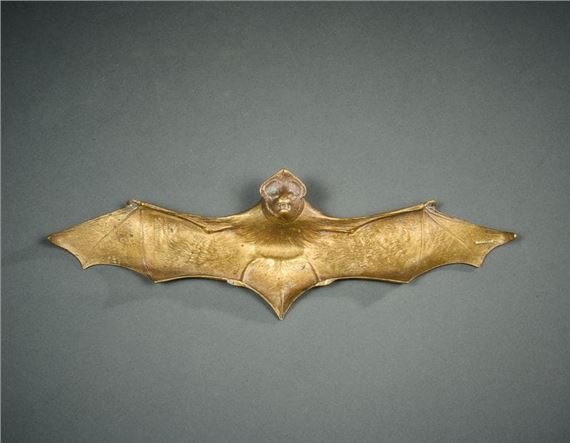 Victorin Sabatier | Inkwell with bat decoration | MutualArt
