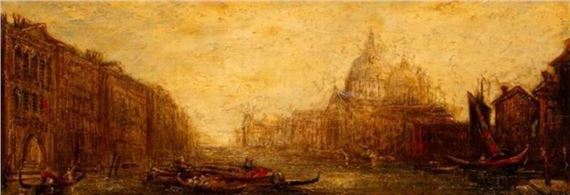 Venetian Canal Scene - Joseph Mallord William Turner
