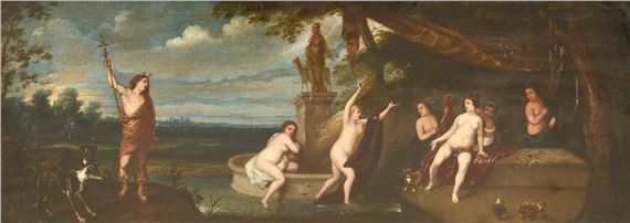 Diana Discovers Callisto's Pregnancy - Flemish School, 17th Century