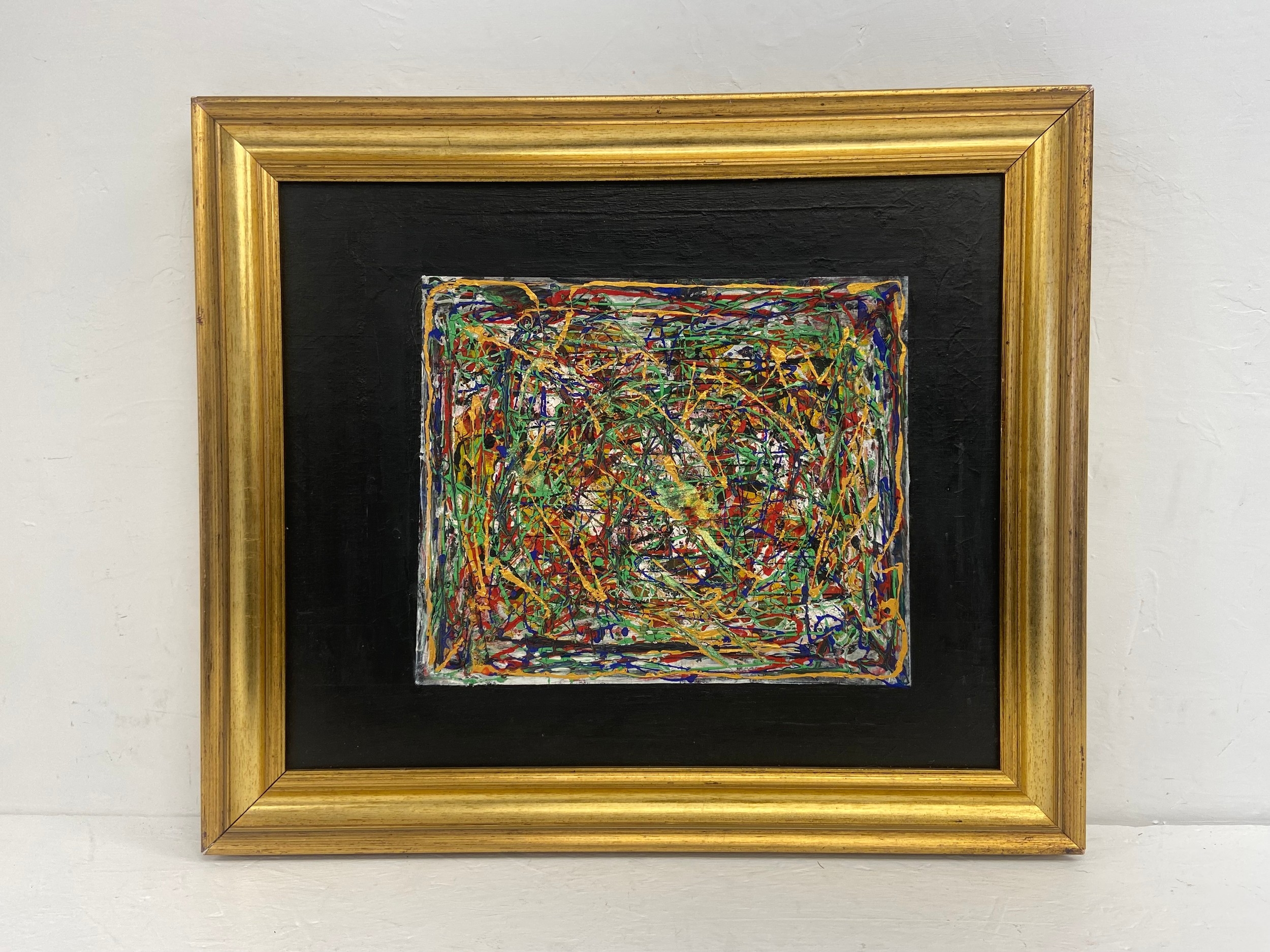Jackson Pollock | Action Art composition in the style of Jackson ...