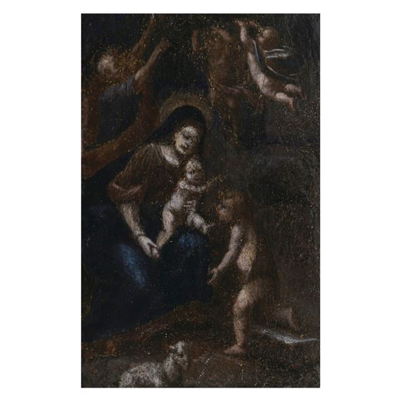 Bernardino Luini | The Madonna and Child with the Infant Saint John the ...